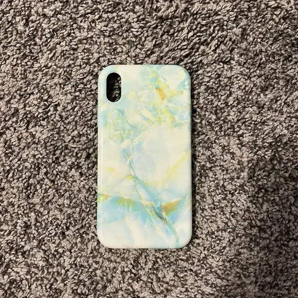Velvet Caviar iPhone XR Jade Marble Case - Picture 2 of 3